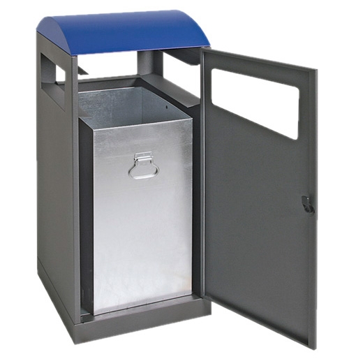 A³, 90 L, für Außenbereiche, anthrazit/blau