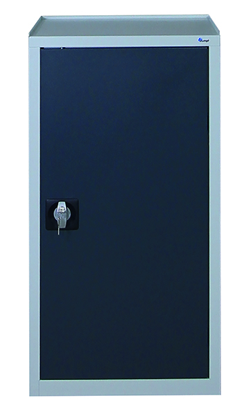 Werkzeugschrank, Höhe 100 cm, lichtgrau / anthrazitgrau