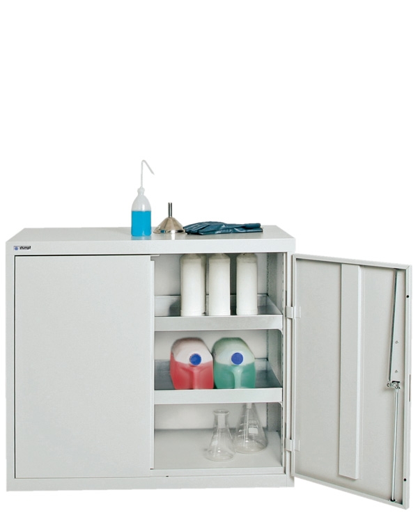Umweltschrank Basic-2, lichtgrau