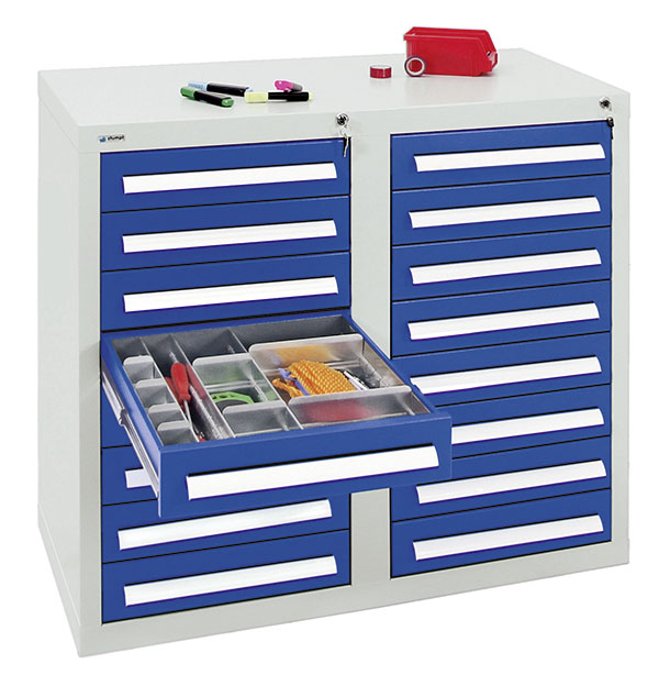 Schubladenschrank, Breite 100 cm