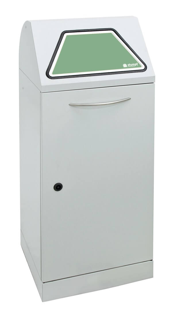 Abfalltrennung Modul-Vario 75, ProSlide-System, lichtgrau