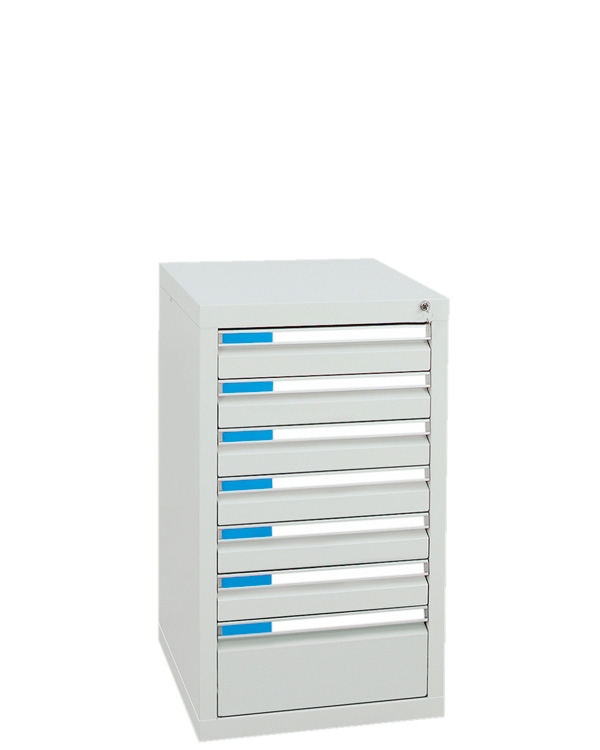 Schubladenschrank Serie ESTA-1, Teleskopauszug