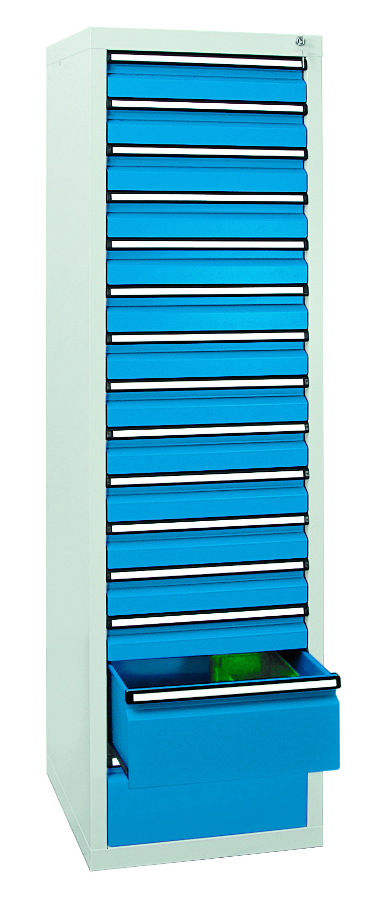 Schubladenschrank Serie ST 410-5, mit Teleskopführungen