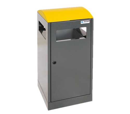 A³, 40 L, für Außenbereiche, anthrazit/gelb