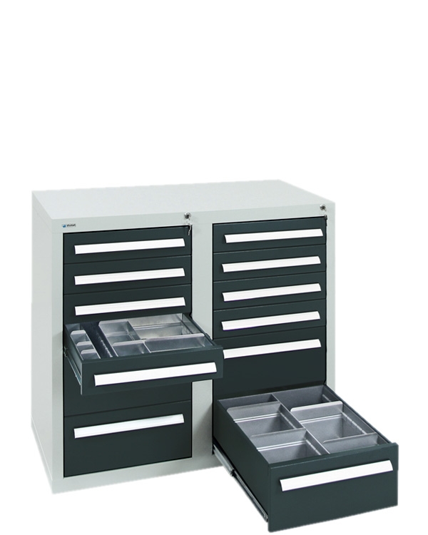 Schubladenschrank, Breite 100 cm