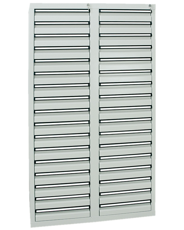 Schubladenschrank Serie ST 410-4, mit Teleskopführungen