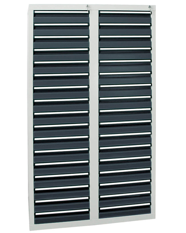 Schubladenschrank Serie ST 410-4, mit Teleskopführungen