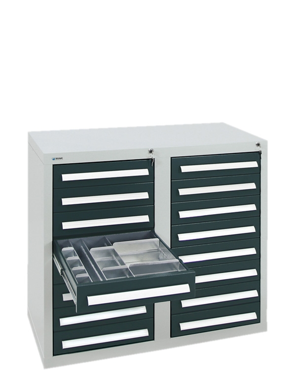 Schubladenschrank, Breite 100 cm