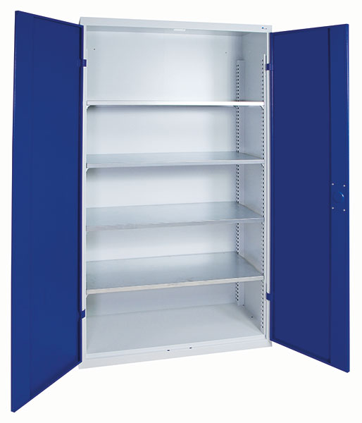 1950 Universal-Stahlschrank mit 4 Fachböden, Abm.1950x1000x400 mm (HxBxT)