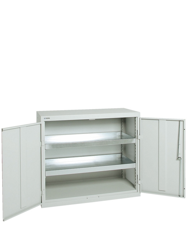 Umweltschrank Basic-2, lichtgrau