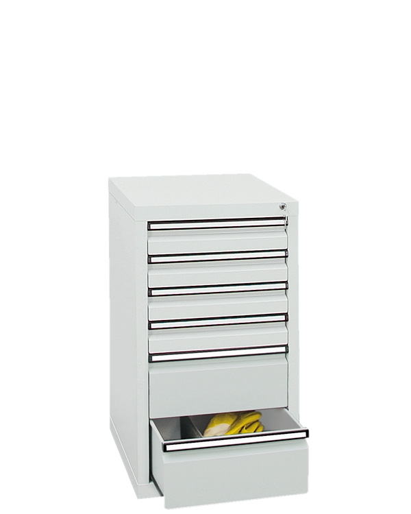 Schubladenschrank Serie ST 410-1, mit Teleskopführungen
