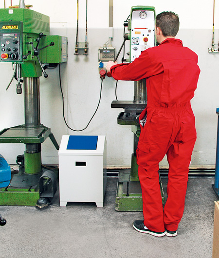 Putzwollkasten / Feuertrotz / Universalsammler  73 Liter