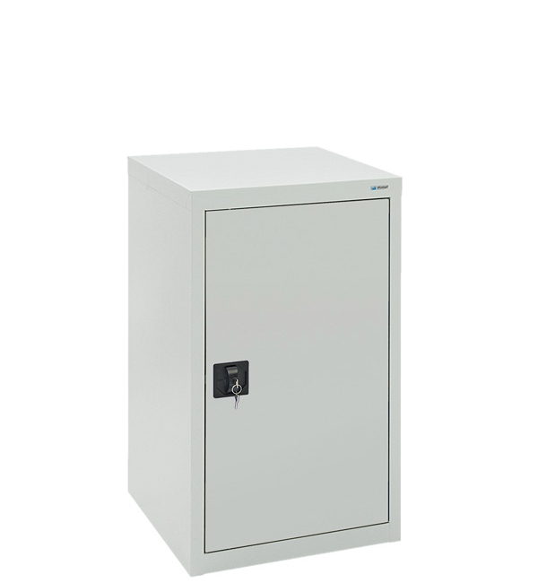 Flügeltürenschrank, lichtgrau/lichtgrau