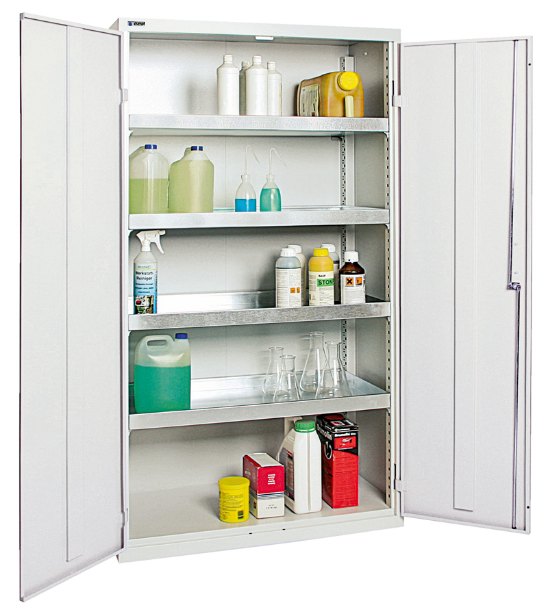 Umweltschrank Basic-4, lichtgrau