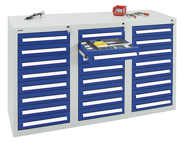 Schubladenschrank, Breite 150 cm