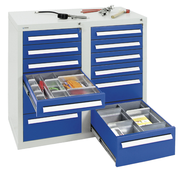 Schubladenschrank, Breite 100 cm