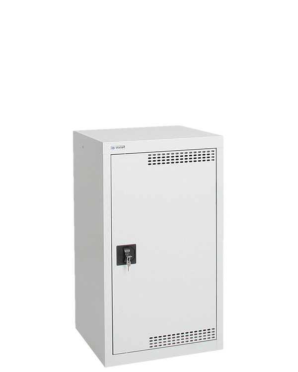 Umweltschrank Basic-Plus-1, lichtgrau