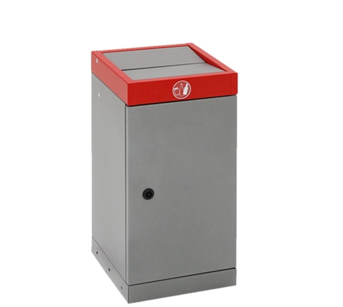Abfalltrennung ProTec-Plus, 30 Ltr., rot