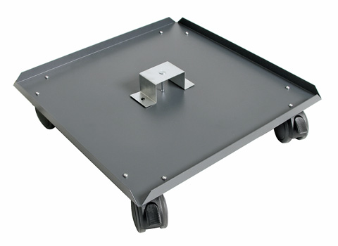 Rolluntersatz für Stumpf Metall Schränke, Abmessungen: 500 x 500 mm (BxT)