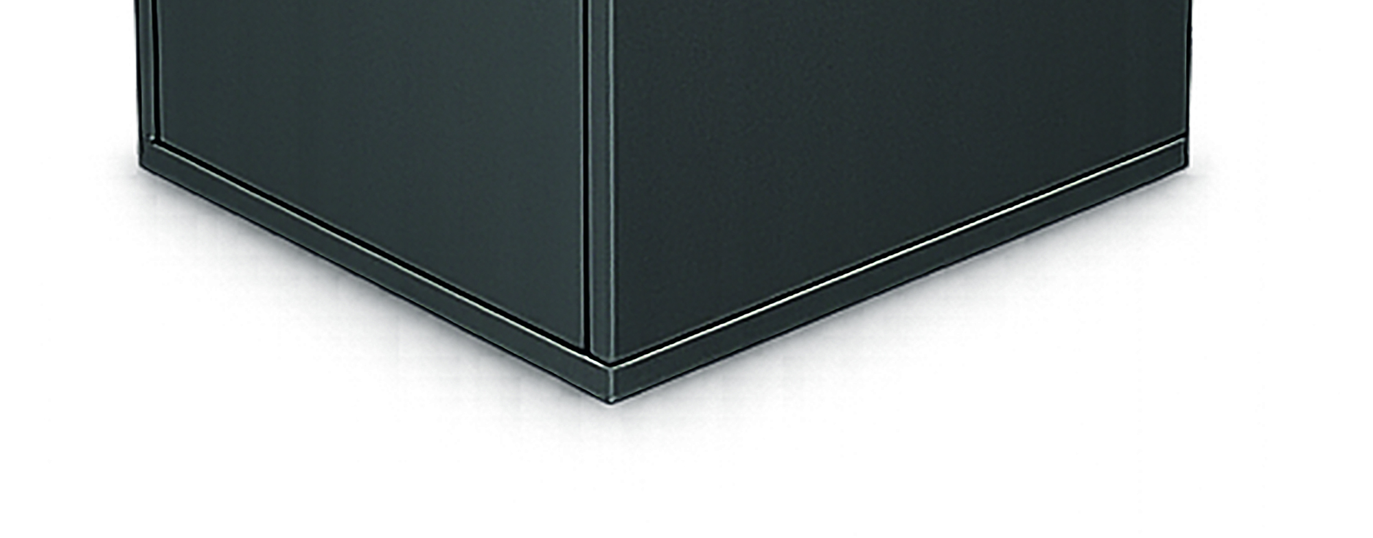 Abfallbehälter aus Metall, 240 L – City Box