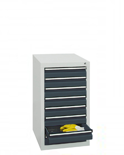 Schubladenschrank Serie ST 410-1, mit Teleskopführungen