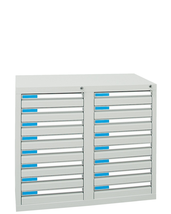 Schubladenschrank Serie ESTA-2, Teleskopauszug