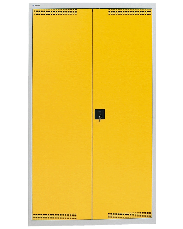 Umweltschrank StawaR-5, lichtgrau/gelb