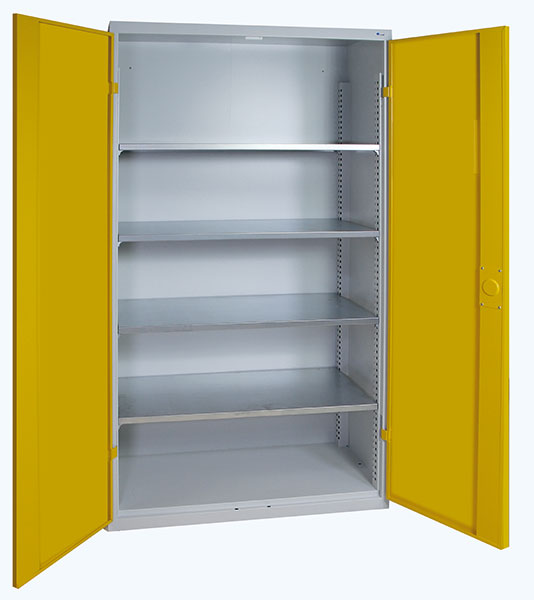 1950 Universal-Stahlschrank mit 4 Fachböden, Abm.1950x1000x400 mm (HxBxT)