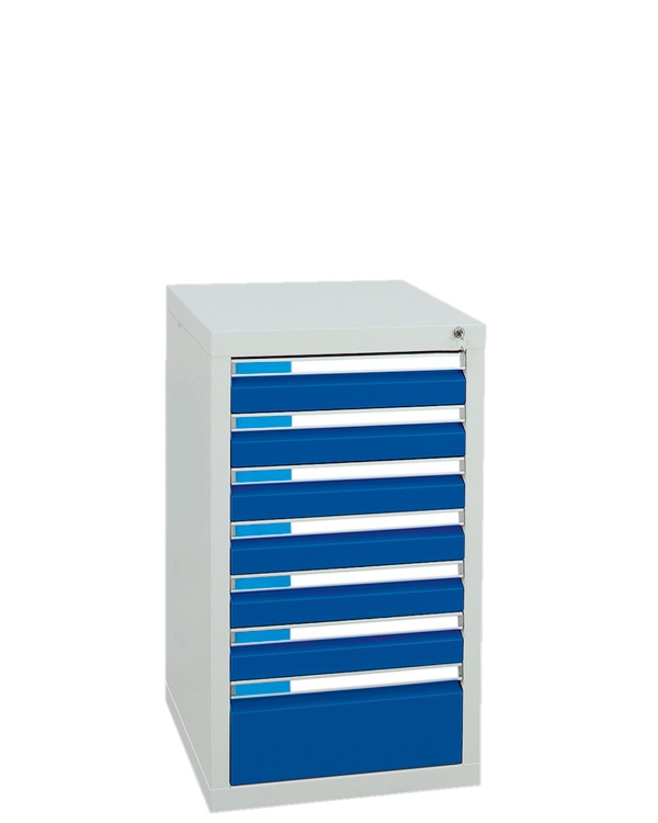 Schubladenschrank Serie ESTA-1, Teleskopauszug
