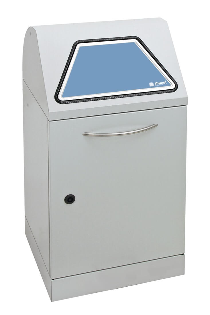 Abfalltrennung Modul-Vario 45, ProSlide-System, lichtgrau
