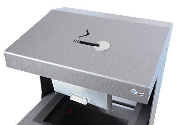 Waste-Vision »Ground-Ashtray« - für Wertstoffe und Zigarettenabfälle
