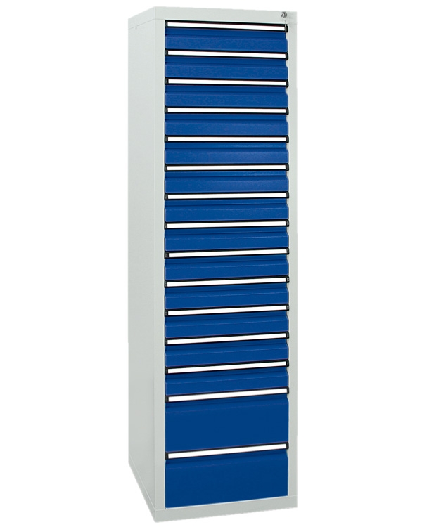 Schubladenschrank Serie ST 410-5, mit Teleskopführungen