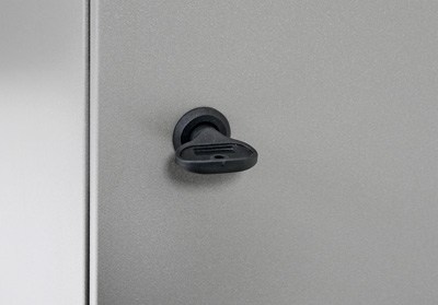 Abfalltrennung Modul-Vario 75, ProSlide-System, graualu-struktur