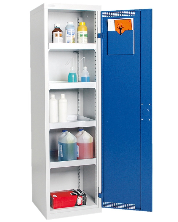 Umweltschrank StawaR-3, lichtgrau/blau